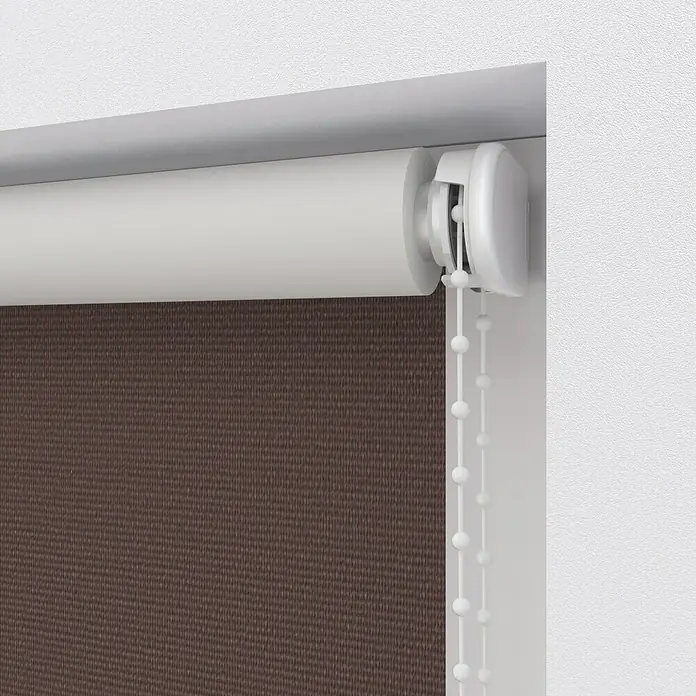 Verdunkelungsrollo - B x H: 60 x 190 cm, Braun - Detailaufnahme