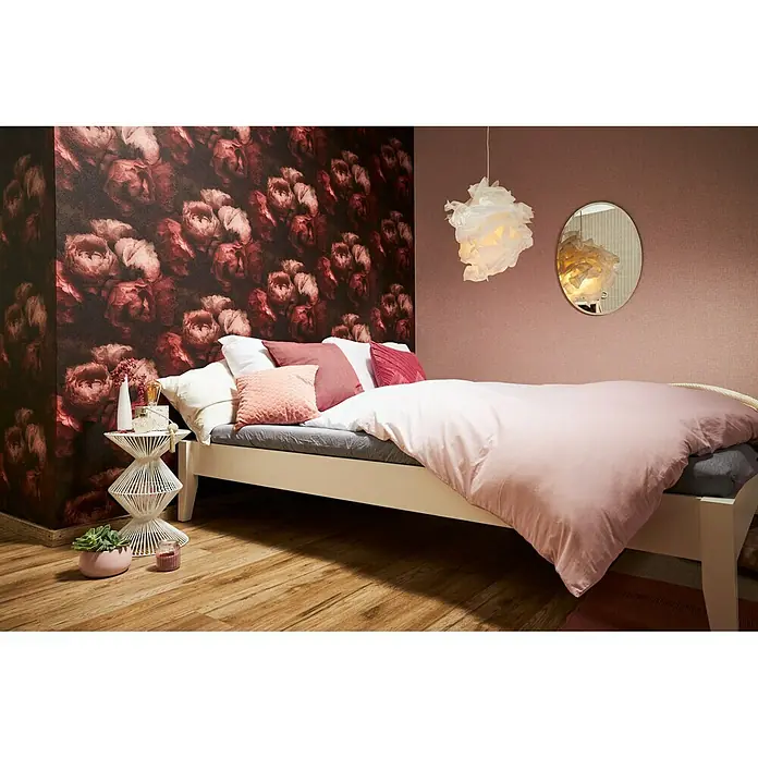 AS Creation New Walls Vliestapete Rose - Rot, Floral, 10,05 x 0,53 m - Stimmungsaufnahme