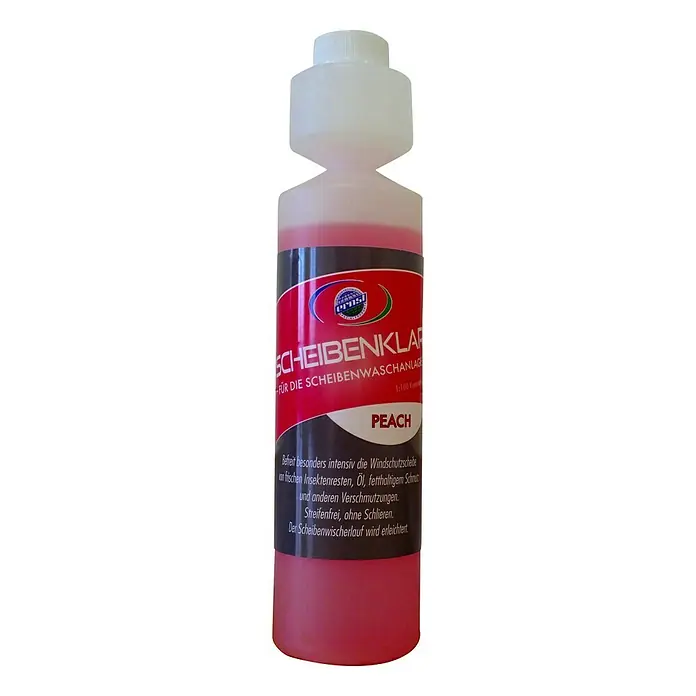 Ernst Scheibenklar Konzentrat - Pfirsich, Mischungsverhältnis: 1:100, 250 ml - Vorderansicht