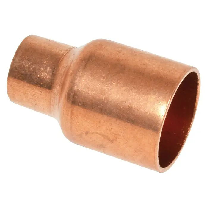 Bakrena spojnica 5243 - Promjer: 22 x 12 mm, 1 kom, Bakar - Pogled s desne strane