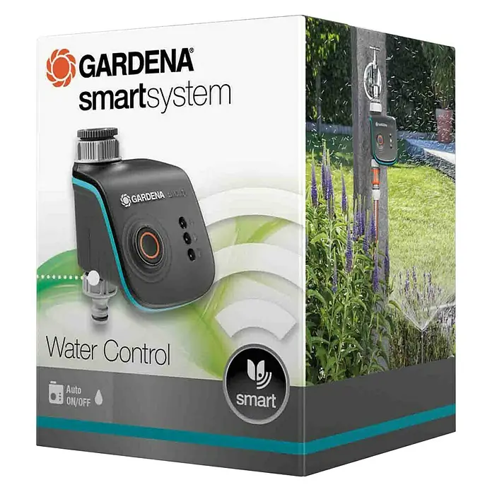 Gardena Smart system Automat za navodnjavanje - Radni tlak: 0,5 bar - 12 bar, Vrijeme zalijevanja: 1 min - 10 h - Pogled sprijeda