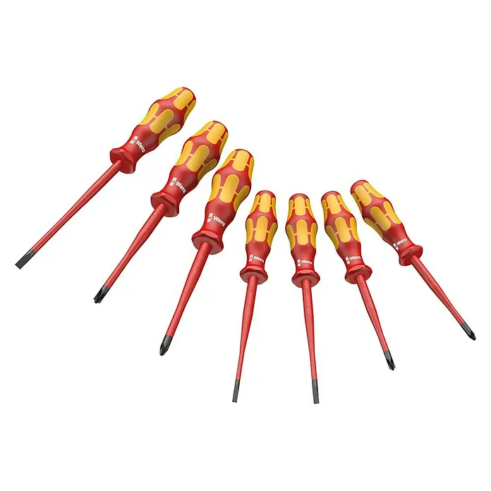 Wera Kraftform Plus Set odvijača - 7 -dij. - Pogled sprijeda