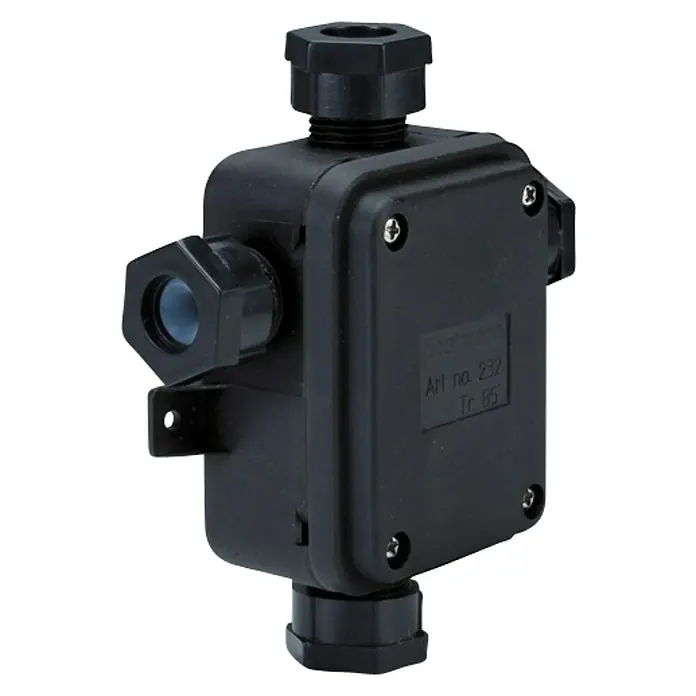 Paulmann Special Line Verbindungsbox - 4-fach, 2.500 W, Kunststoff, IP67 - Linke Seitenansicht