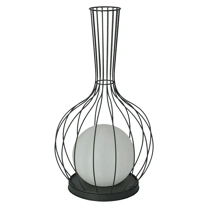 Tween Light LED-Dekoleuchte Isola - Batteriebetrieben, Schwarz, Ø x H: 39 x 72 cm