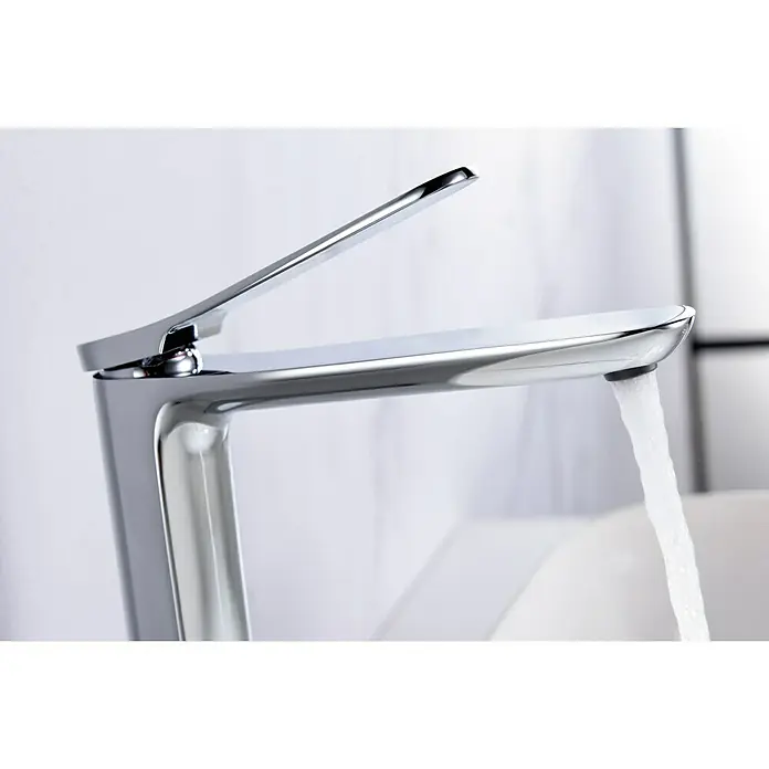 Imex Dinamarca Grifo de lavabo alto - Cromo