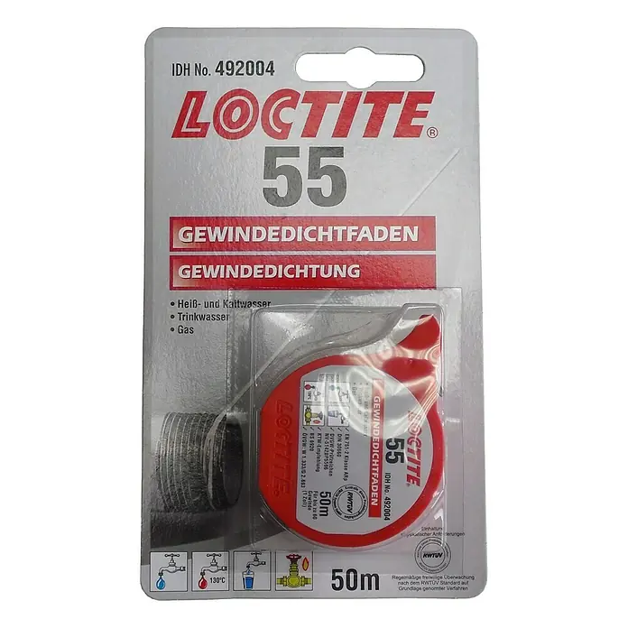 Gewindedichtfaden Loctite - 50 m - Vorderansicht