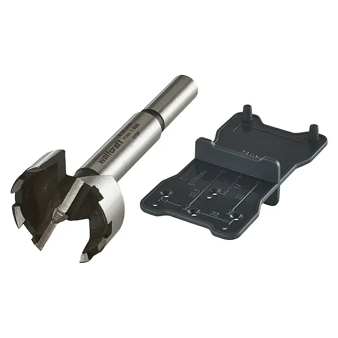 Wolfcraft Forstnerbohrer-Set - Durchmesser Schaft: 10 mm, 2 -tlg.
