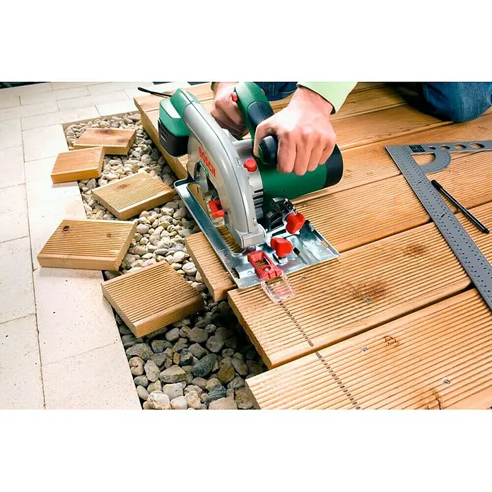 Bosch Handkreissäge PKS 66 AF - 1.600 W, Ø 190 mm, 5.000 U/min - Anwendungsbeispiel