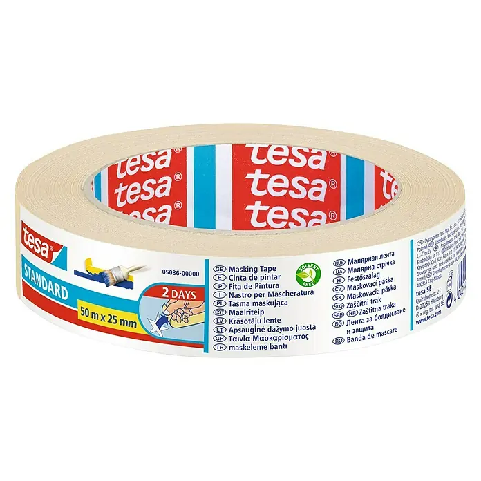 Tesa Cinta de pintor Standard - 50 m x 25 cm