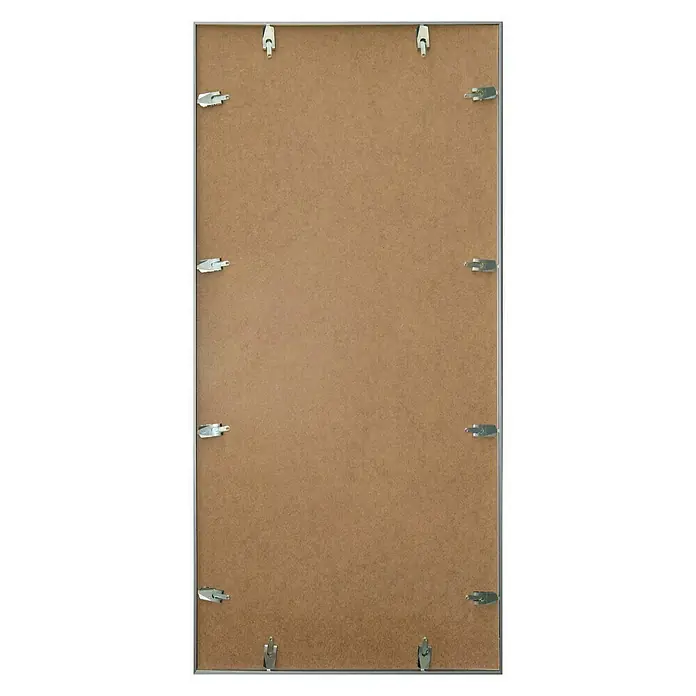 Collagerahmen Pixel - Weiß, 109,2 x 49,5 cm, Aluminium - Rückansicht