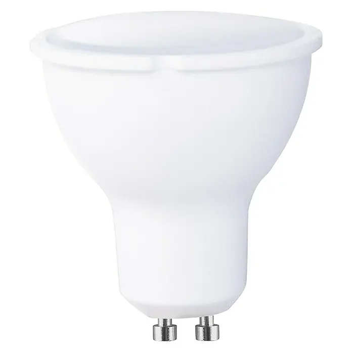 Cristal Record Bombilla reflectora LED - 6 W, GU10, 3 uds., Blanco neutro