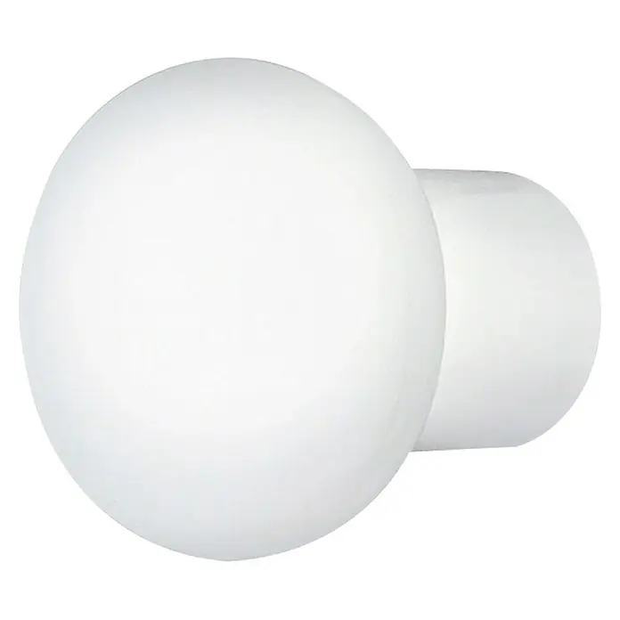 Okrugla ručka za namještaj - Ø x V: 26 x 27 mm, Plastika