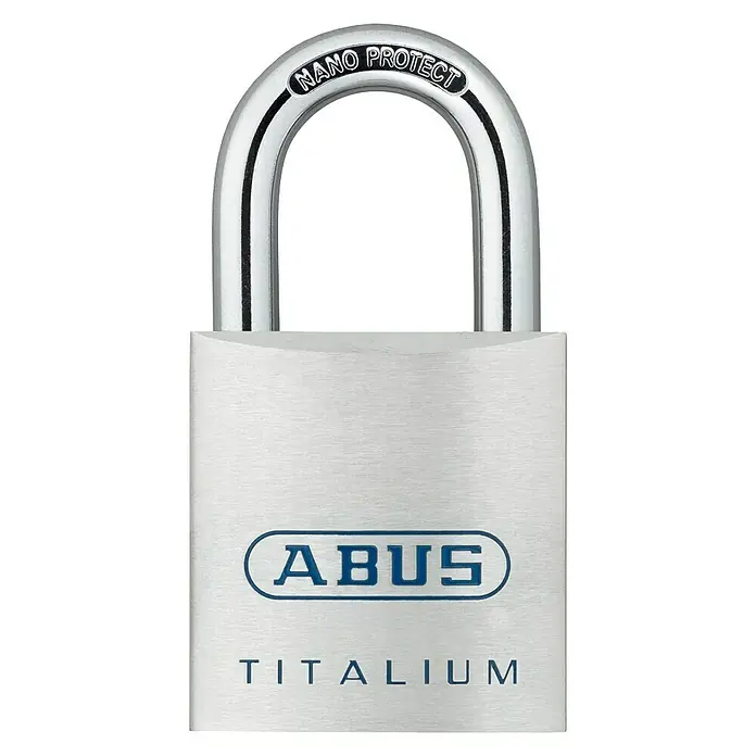 Abus Titalium Candado 96TI/50 - An x Al: 50 x 92 mm, 1 ud., Aluminio