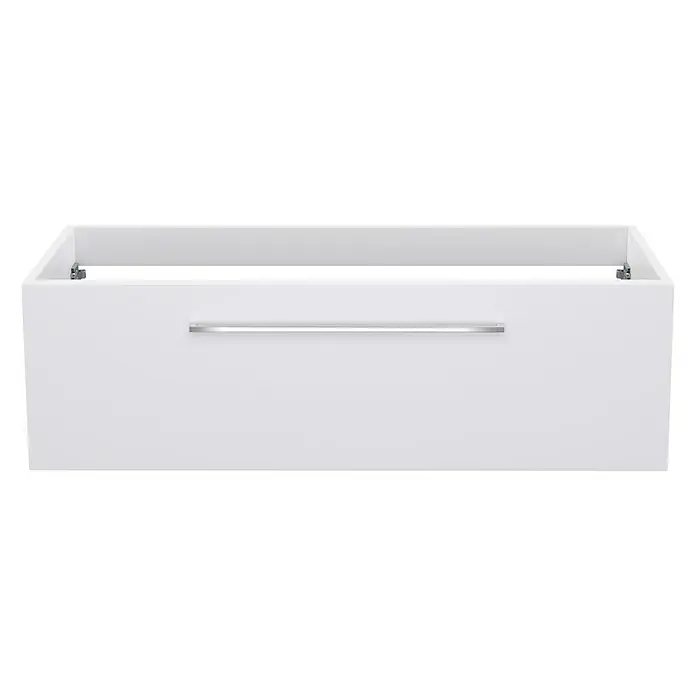 Camargue Espacio Kupaonski ormarić za nasadni umivaonik - 100 x 46 x 30 cm, 1 ladica, Mira - Pogled sprijeda