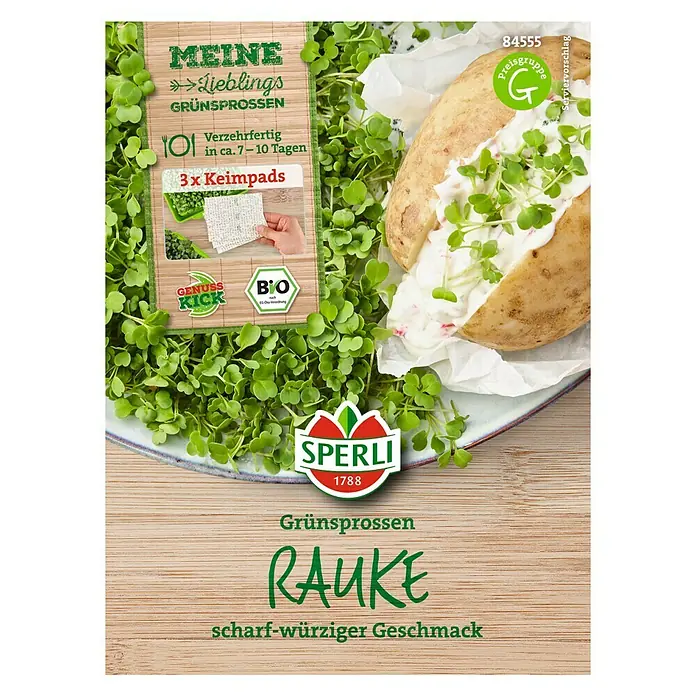Sperli Saatgut Nachfüllpads - Bio-Rauke