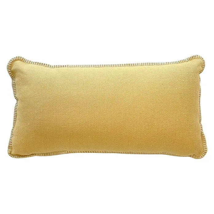 Cojín Studio 54 - Mostaza, 30 x 50 cm, 7 % lino, 24 % algodón, 69 % poliéster