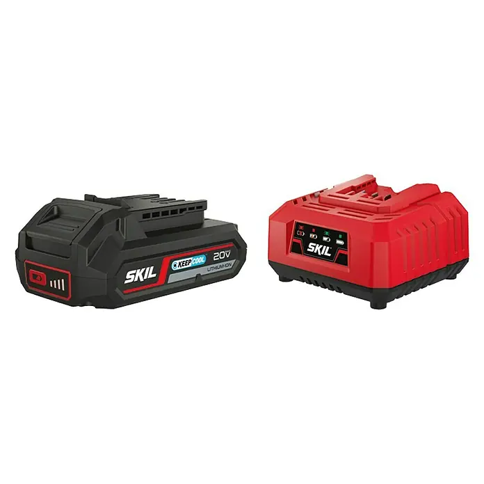 Skil Energy Platform Akku & Ladegerät 3110AA - 18 V, 1 Akku, 2,5 Ah - Rechte Seitenansicht