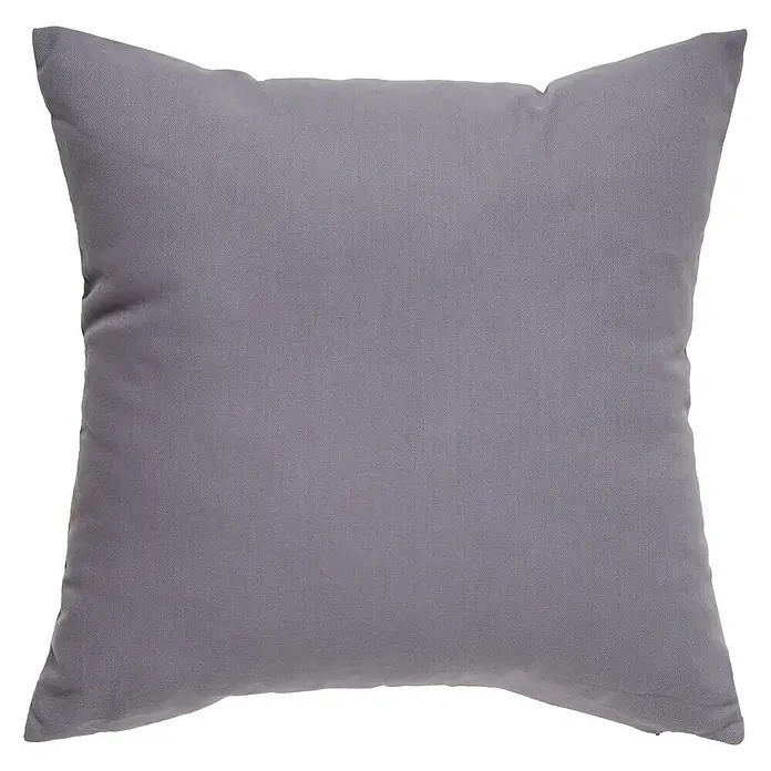 Cojín Panamá - Gris, 45 x 45 cm, 100% algodón
