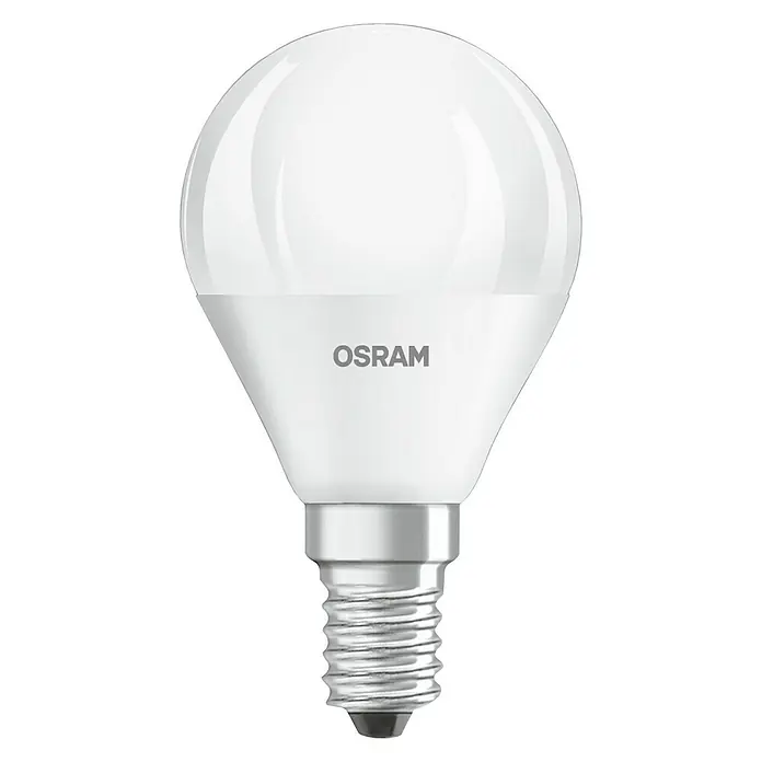 Osram Star Bombilla LED Classic P 40 - E14, 5,5 W, P45, 470 lm, Blanco cálido - Vista frontal
