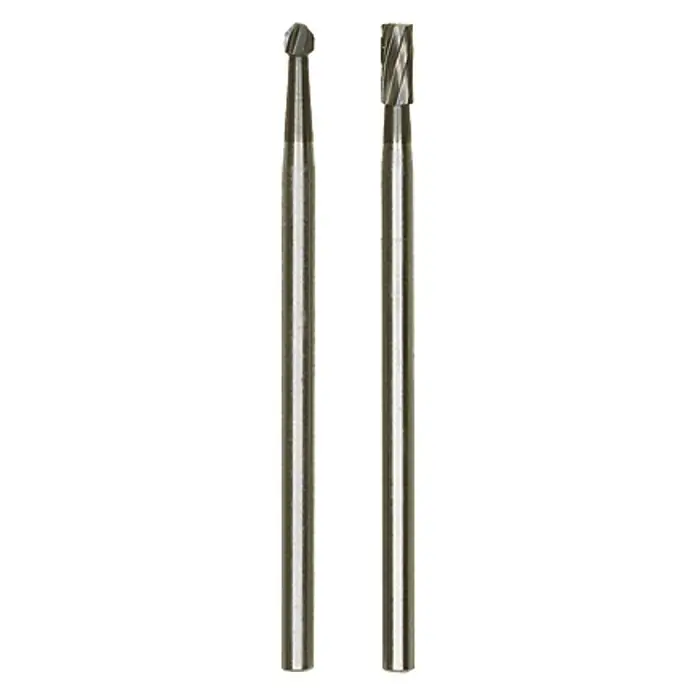 Proxxon Štift za precizno glodanje No 28750 - 2 -dij., Finozrnati tvrdi metal - Pogled sprijeda