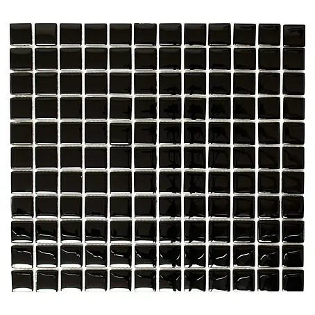 Mosaikfliese Quadrat Crystal Uni XCM 8050