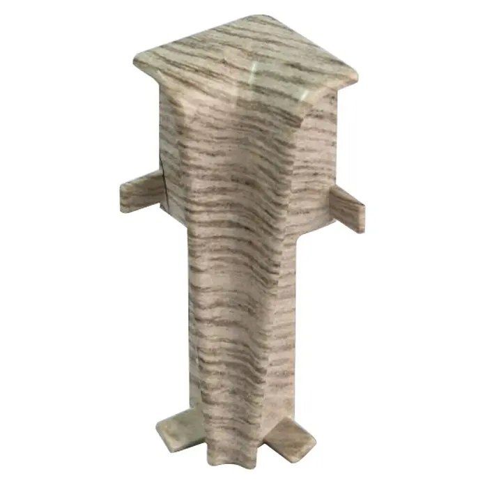 Egger Innenecke - Esche Grau, 2 Stk., Passend für: Egger Sockelleisten 17 x 60 mm - Ansicht von oben