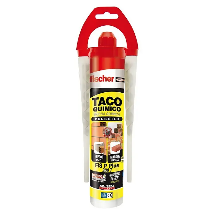 Fischer Anclaje químico DIY FIS P - 300 ml, Blanco
