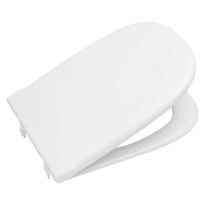 Roca Tapa de WC Dama Senso - Con caída amortiguada, Termoplástico, Blanco
