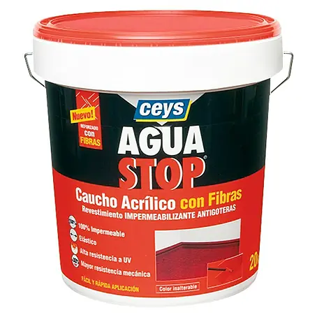 Ceys  Impermeabilizante caucho acrílico Agua Stop