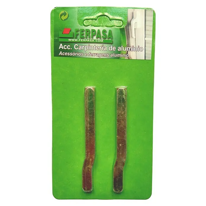 Pasador cuadrado descentrado - L x An x Al: 85 x 6 x 6 mm