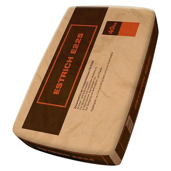 Estrich E225 - 40 kg, Körnung: 0 mm - 4 mm