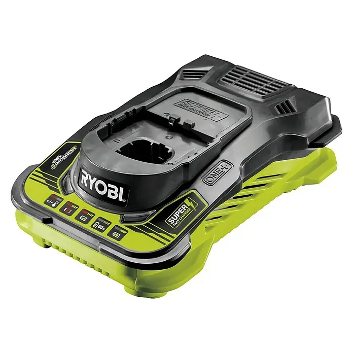 Ryobi ONE+ Punjač RC 18150 - Namijenjeno za: Ryobi akumulatore ONE+ 18 V - Pogled sprijeda