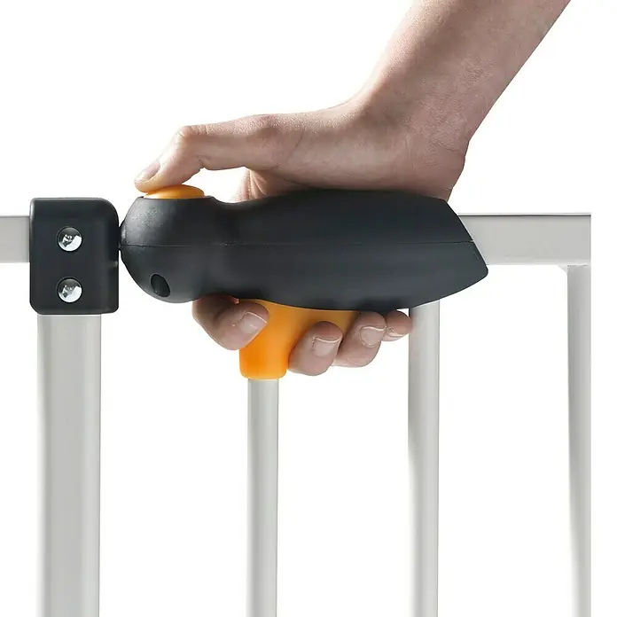 Barrera de seguridad Alto - Altura: 77 cm, Ajustable: 73 - 81 cm