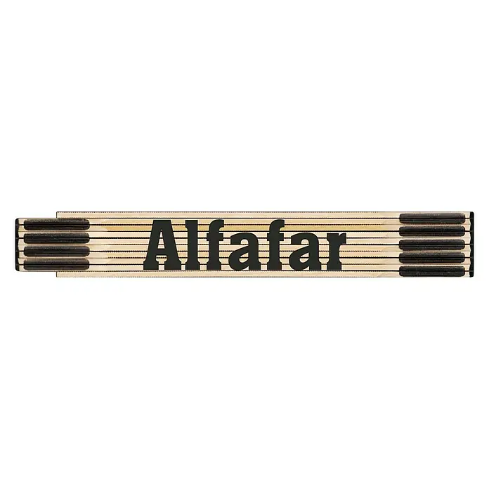 BAUHAUS Metro de madera Alfafar - Largo: 200 cm