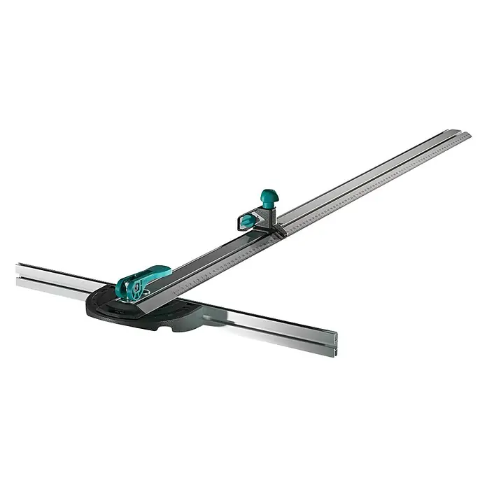 Wolfcraft Guía de carril en T para corte paralelo - Aluminio