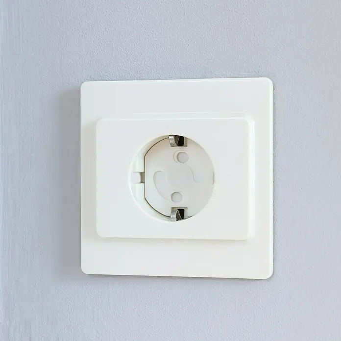 Arregui Protector de enchufe giratorio A-1044050 - Blanco, 10 uds.
