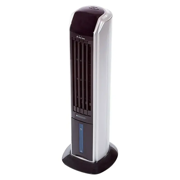 Pur Line Climatizador evaporativo evaporativo Rafy 81 - Color: Plateado/Negro, Altura: 88,3 cm, 70 W, Con mando a distancia