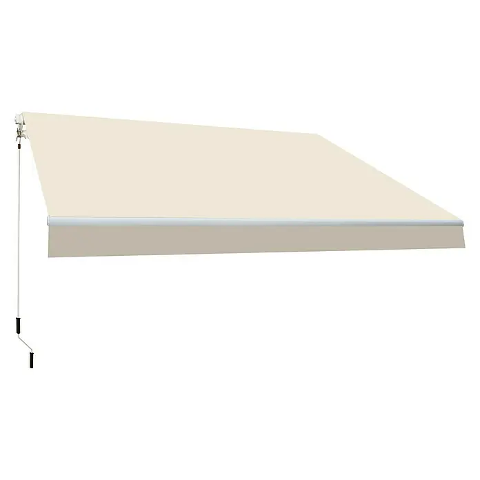 SmartSun Toldo de brazos articulados Original Kit Acrílico - Crudo, Ancho: 4 m, Caída: 2,5 m