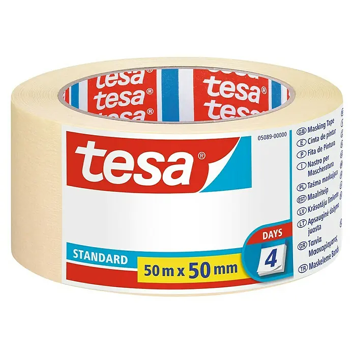 Tesa Cinta de pintor Standard - 50 m x 50 mm