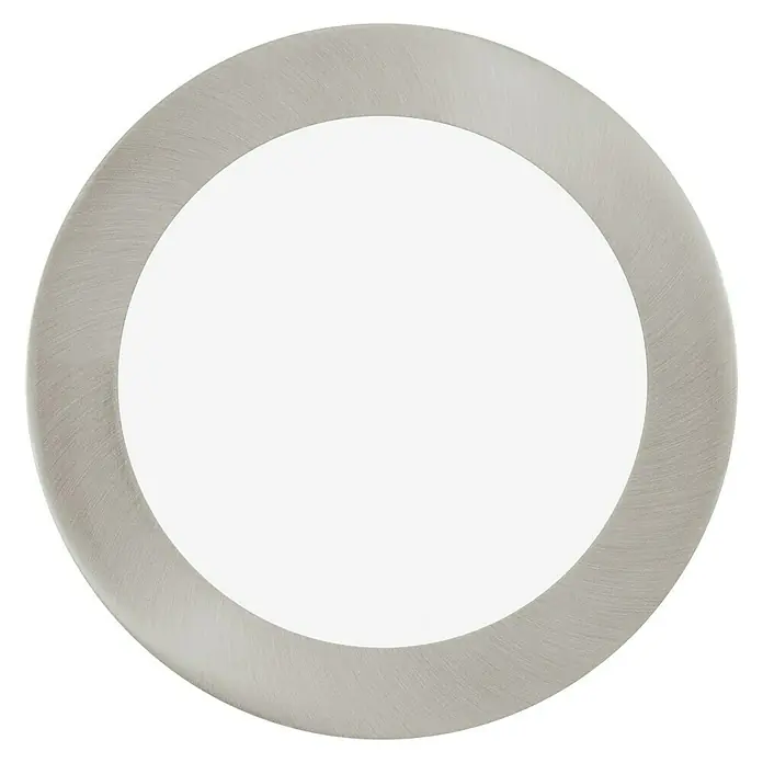 Eglo Downlight LED empotrable redondo Fueva 1 - 10,9 W, Ø x Al: 17 x 3 cm, Níquel mate, Blanco neutro