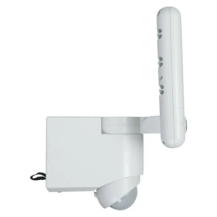 Lutec Proyector LED con sensor y cámara Esa - 3 luces, 25 W, Color de luz: Blanco frío, Blanco