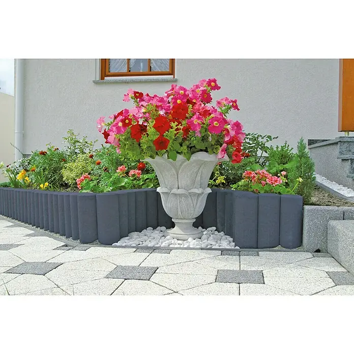 EHL Verbundpalisade - Ø x H: 11 x 60 cm, Anthrazit, Beton