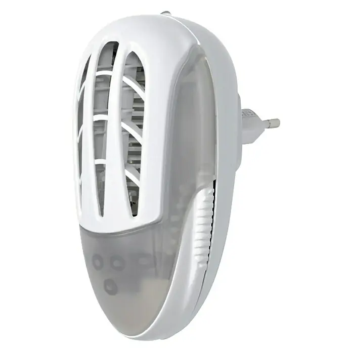 Coati Matamoscas eléctrico enchufable mini - Blanco, 230 V - Vista angular