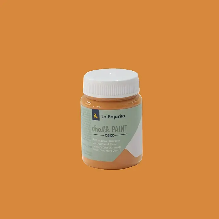 La Pajarita Pintura de tiza Chalk Paint - Sunset, 75 ml, Mate - Vista frontal