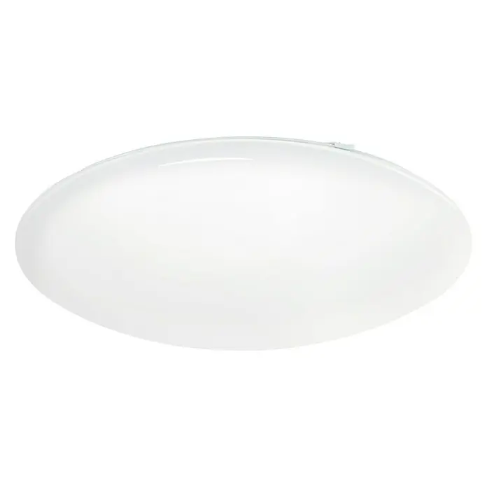 Eglo Plafón LED Giron - 11 W, L x An x Al: 250 x 250 x 70 mm, Blanco, Blanco cálido - Vista frontal