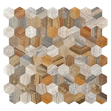 Selbstklebemosaik Hexagon SAM 4MWHXM