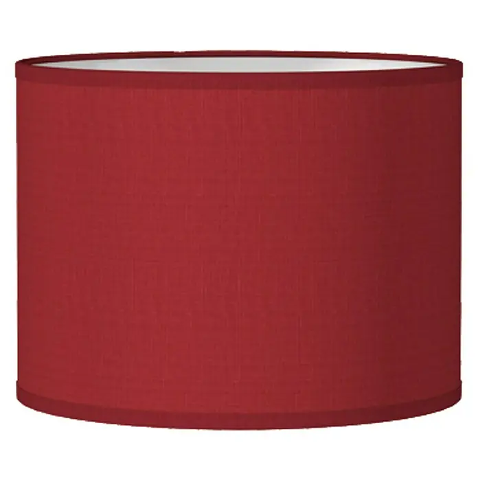 Home Sweet Home Lampenschirm Bling - Ø x H: 25 x 19 cm, Pompeian Red, Baumwolle, Rund - Vorderansicht