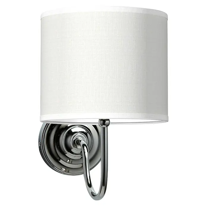 Home Sweet Home Lampenschirm Bling - Ø x H: 20 x 17 cm, Pure White, Baumwolle, Rund - Vorderansicht