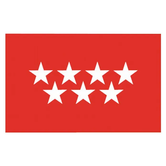 Bandera Comunidad de Madrid - 45 x 30 cm
