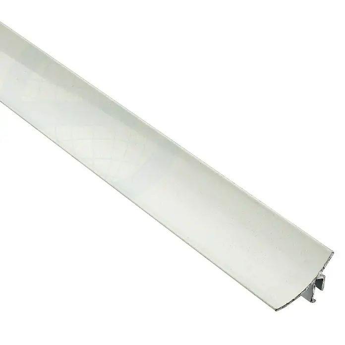 Perfil de esquina Escocia Blanco - L x An x Al: 2,5 m x 30 mm x 20 mm, Aluminio - Vista angular